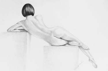 Original Fine Art Erotic Drawings by Diana Vardanyan