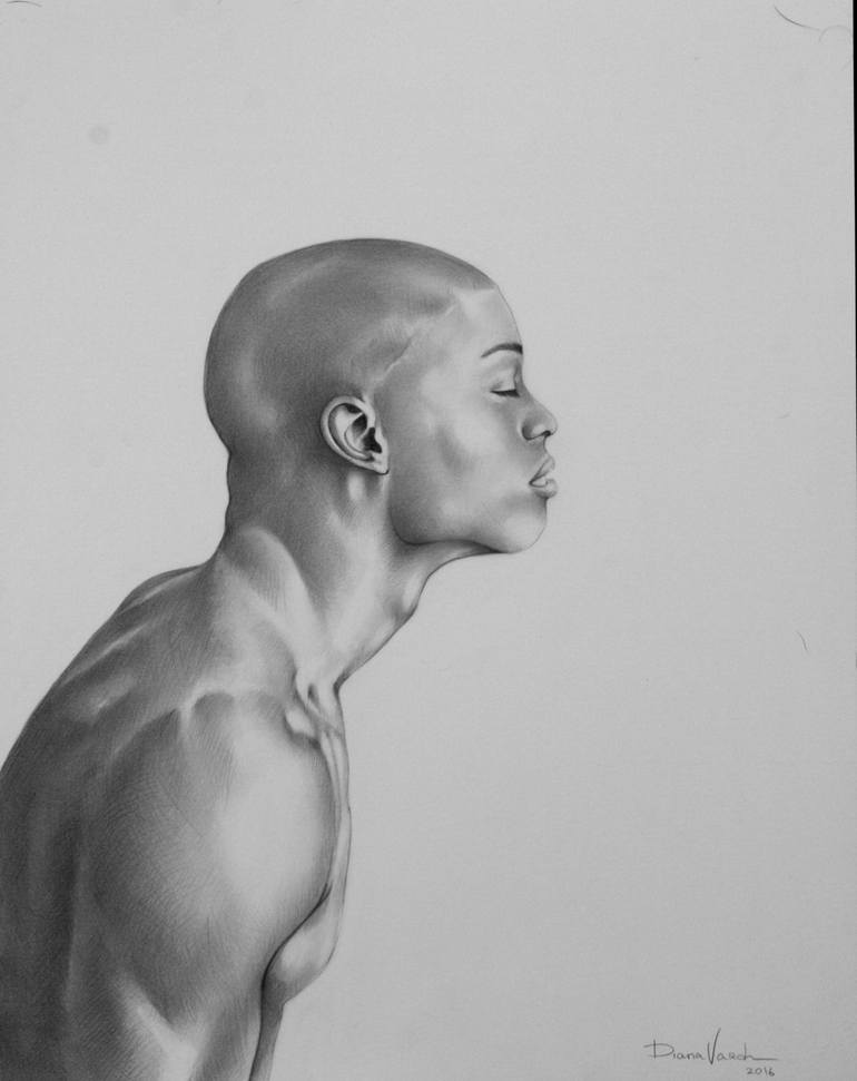 Original Men Drawing by Diana Vardanyan