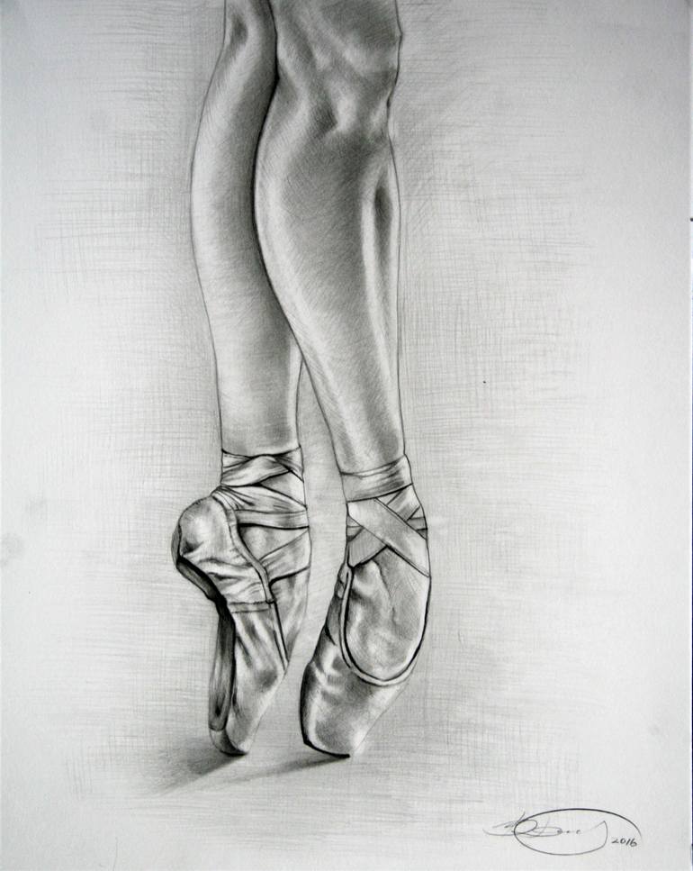 Conflict Napier Onzorgvuldigheid Ballerina Drawing by Diana Vardanyan | Saatchi Art