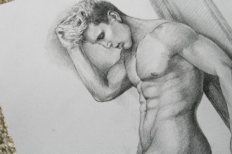Original Body Drawing by Diana Vardanyan