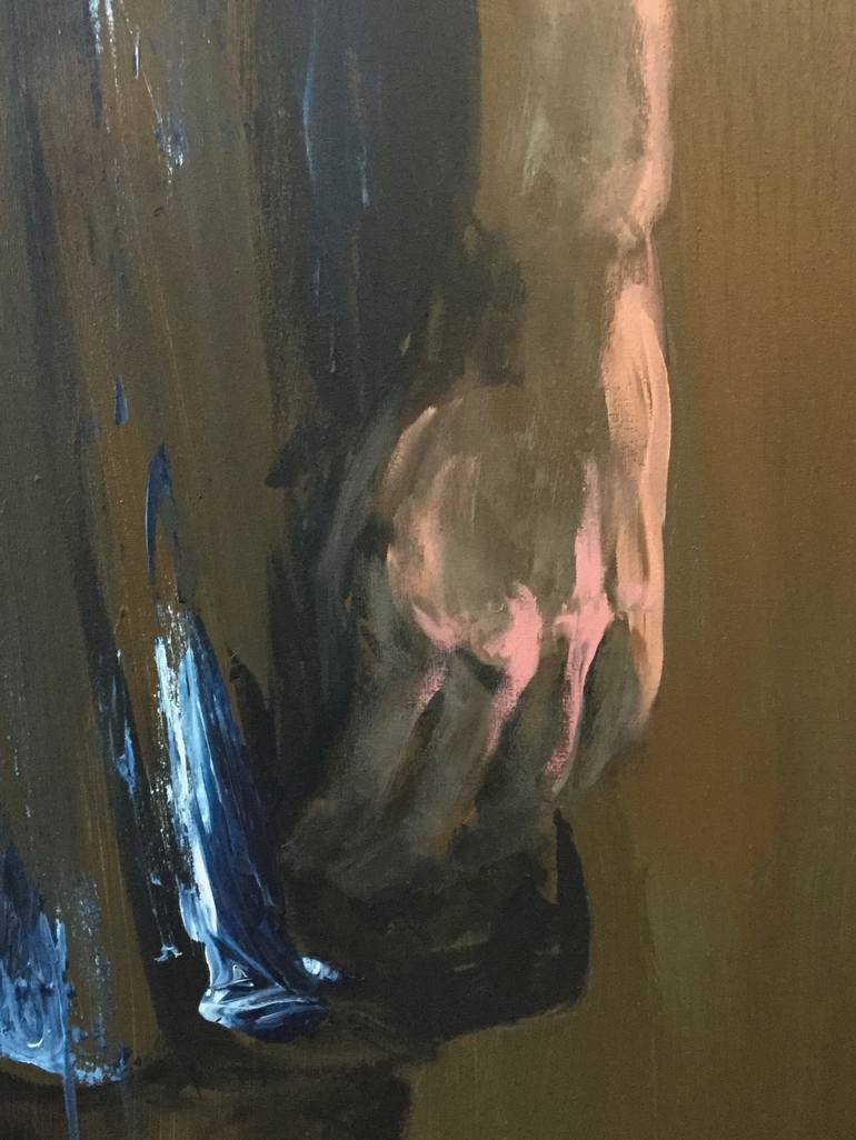 Original Figurative Portrait Painting by Jacqueline Klein Breteler