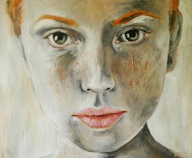 Original Figurative Portrait Paintings by Jacqueline Klein Breteler