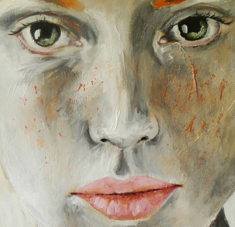 Original Portrait Painting by Jacqueline Klein Breteler