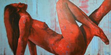 Original Figurative Nude Paintings by Jacqueline Klein Breteler
