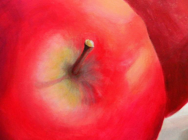 Original Figurative Food Painting by Muntean Floare