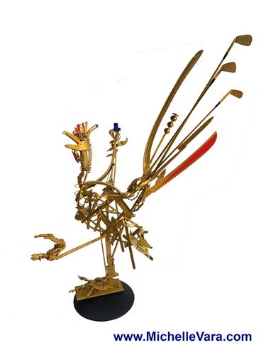 Golden Rooster_ Sculpture No.897 thumb