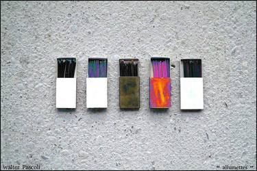 Painted matches. thumb