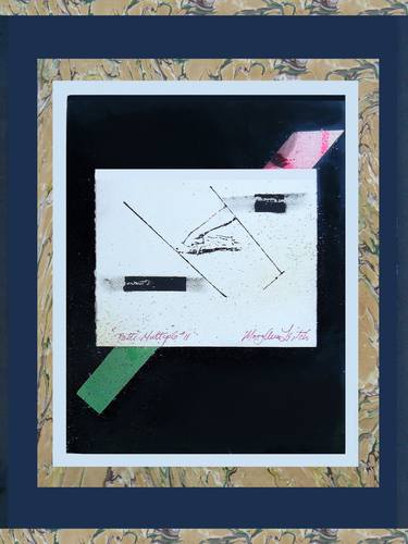Print of Geometric Collage by Mary Ann Leitch