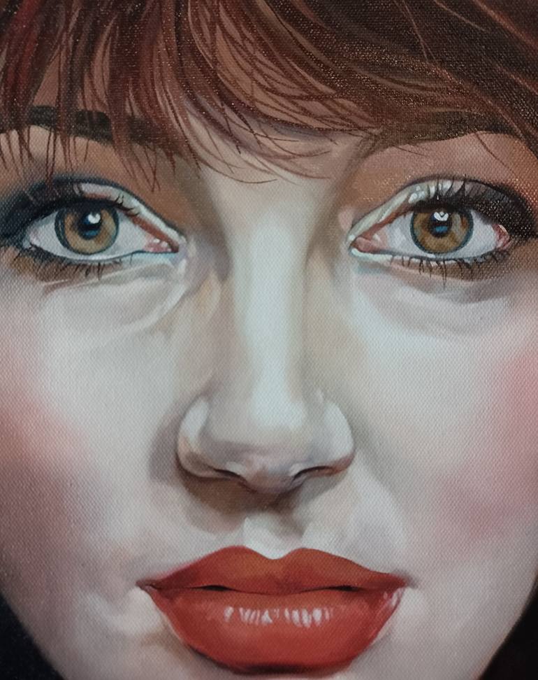 Original Contemporary Portrait Painting by Jo Beer