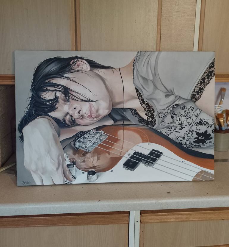 Original Contemporary People Painting by Jo Beer