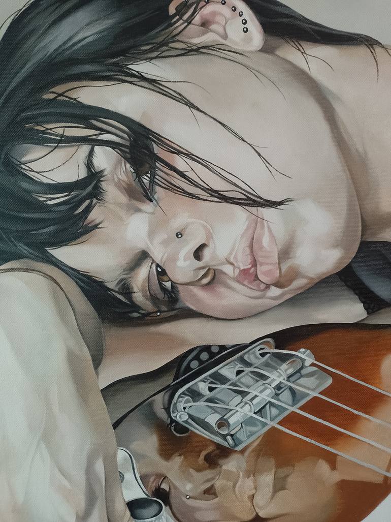 Original Contemporary People Painting by Jo Beer