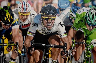 Original Sport Paintings by Jo Beer