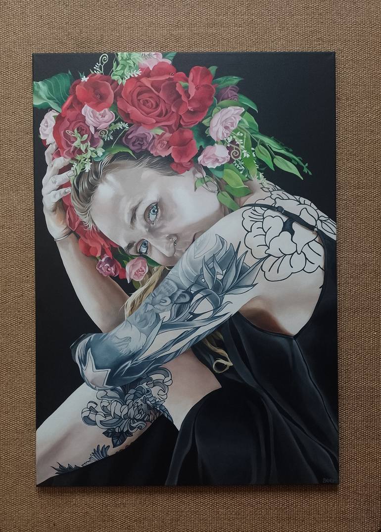 Original Figurative People Painting by Jo Beer