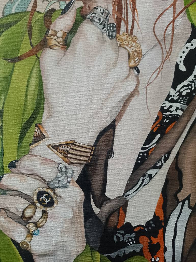 Original Realism Pop Culture/Celebrity Painting by Jo Beer