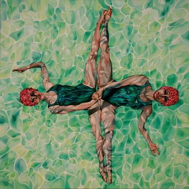 Print of Figurative Sports Paintings by Jo Beer