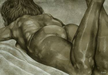 Print of Nude Drawings by Jo Beer
