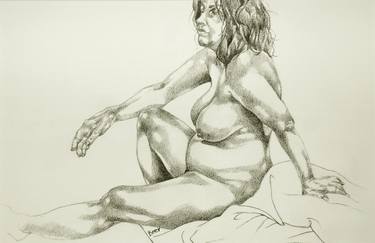 Original Nude Drawings by Jo Beer