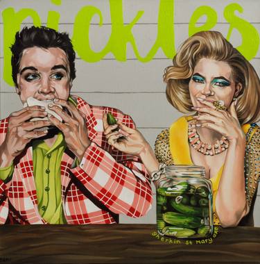 Print of Figurative Pop Culture/Celebrity Paintings by Jo Beer