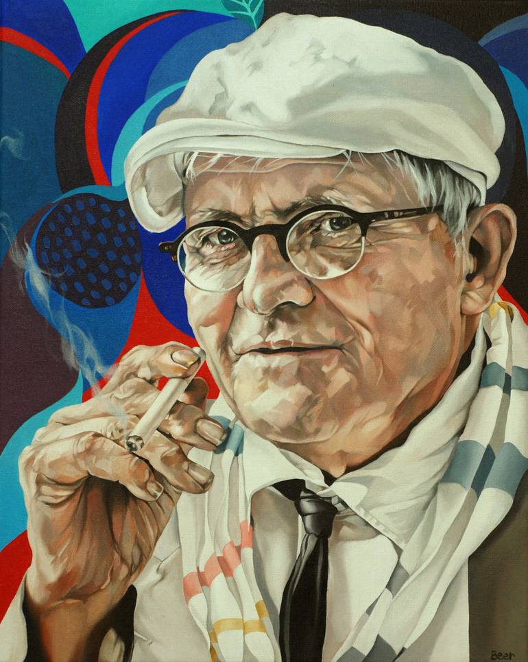 Print of Portraiture Portrait Painting by Jo Beer