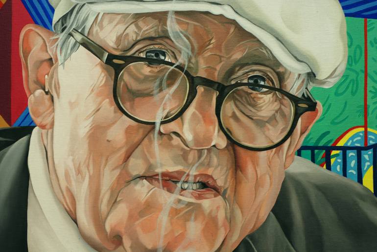 Original Realism Portrait Painting by Jo Beer