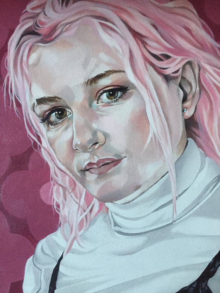 Original Portrait Painting by Jo Beer