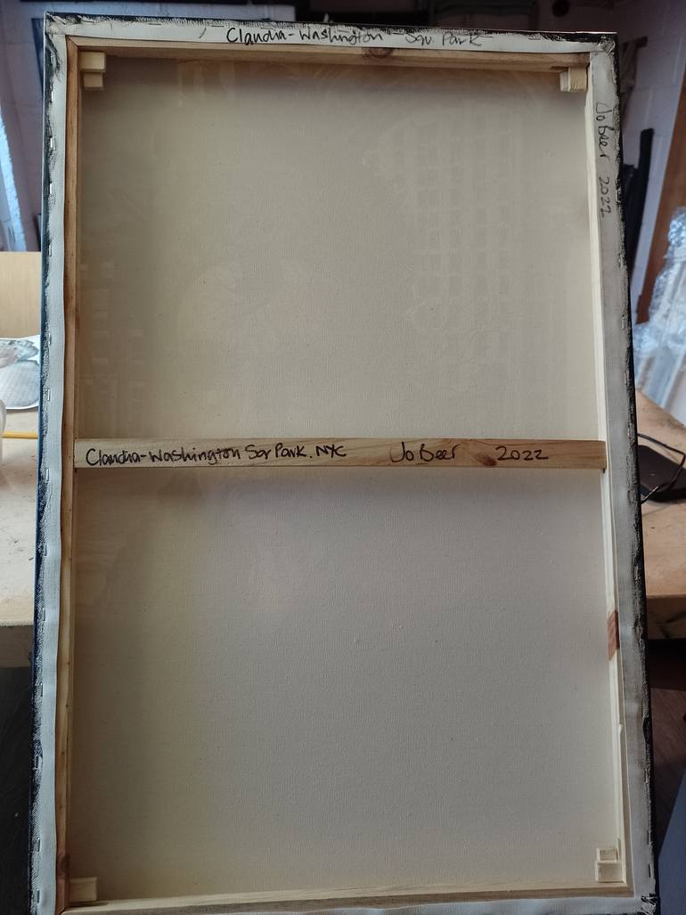 Original Contemporary People Painting by Jo Beer