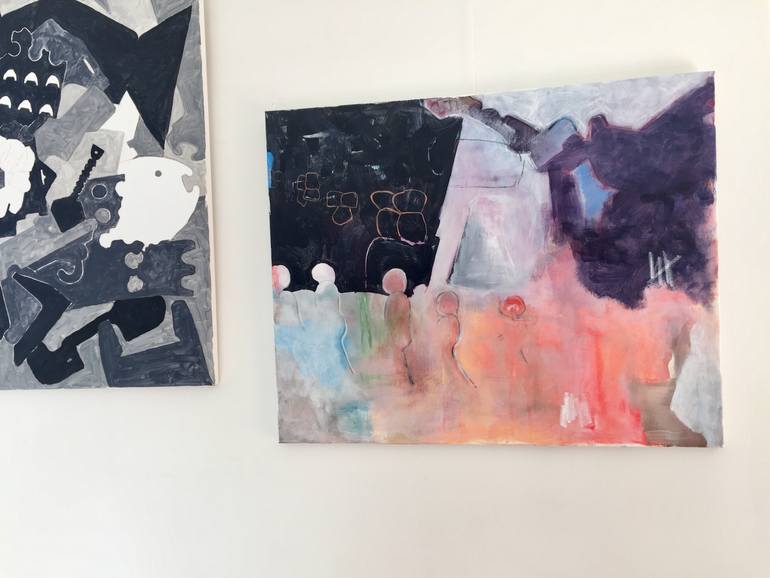 Original Abstract Painting by Christophe Mercier