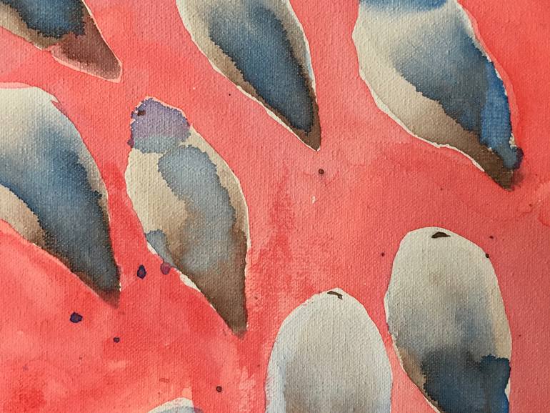 Original Abstract Expressionism Abstract Painting by Christophe Mercier
