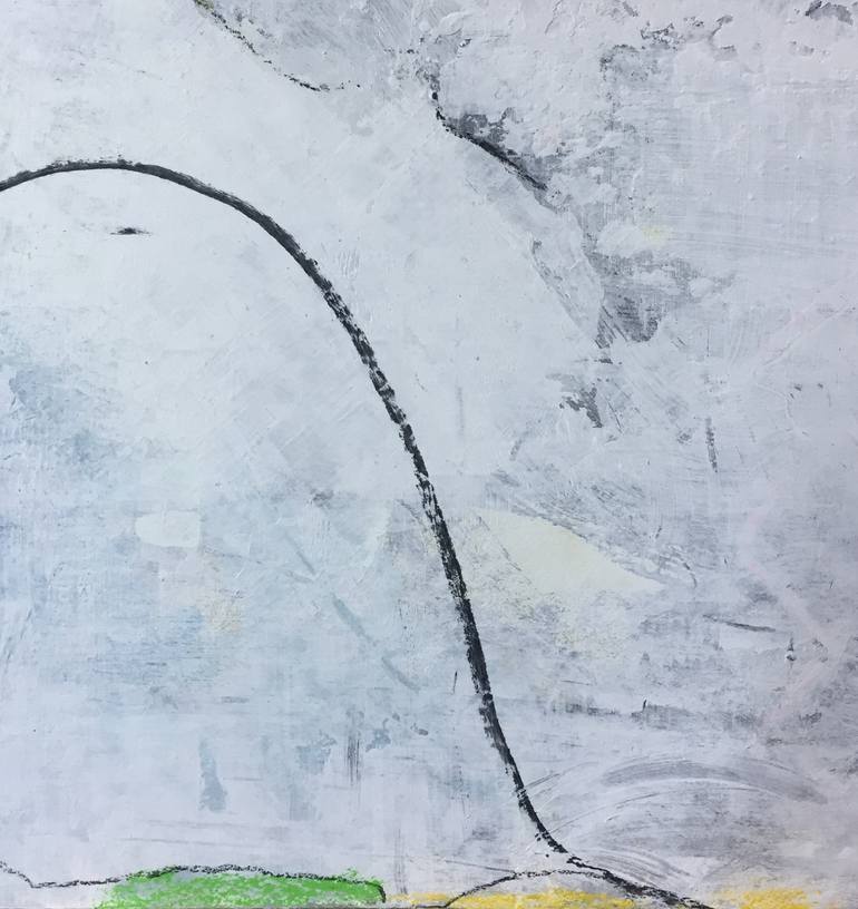 Original Abstract Expressionism Abstract Painting by Christophe Mercier
