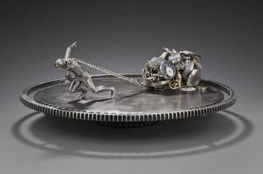 Original Conceptual Mortality Sculpture by Peter McFarlane