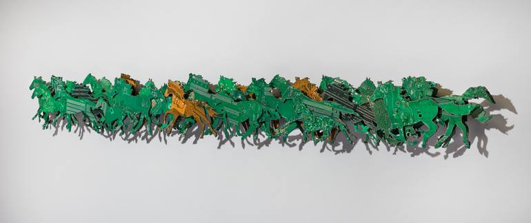 Original Conceptual Nature Sculpture by Peter Mcfarlane