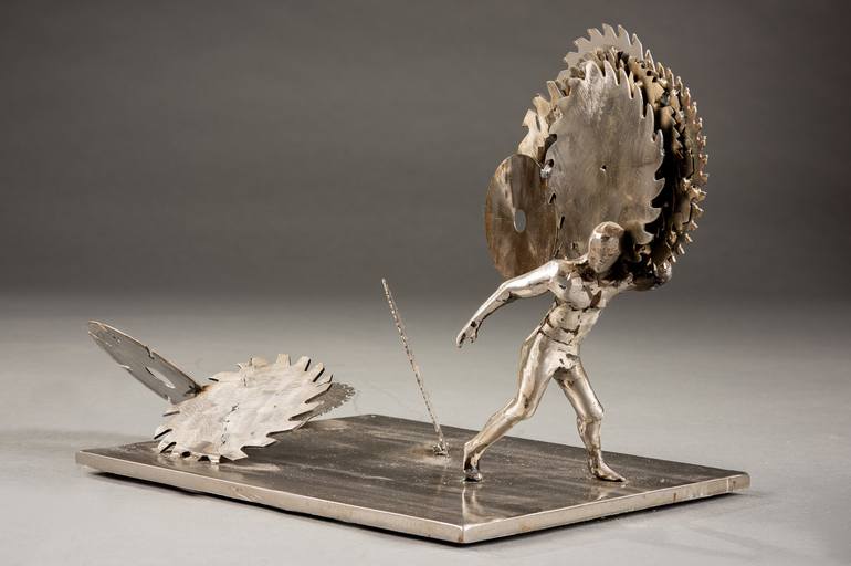 Original Conceptual Mortality Sculpture by Peter McFarlane