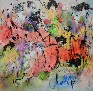 Original Abstract Expressionism Abstract Paintings by annette margulies