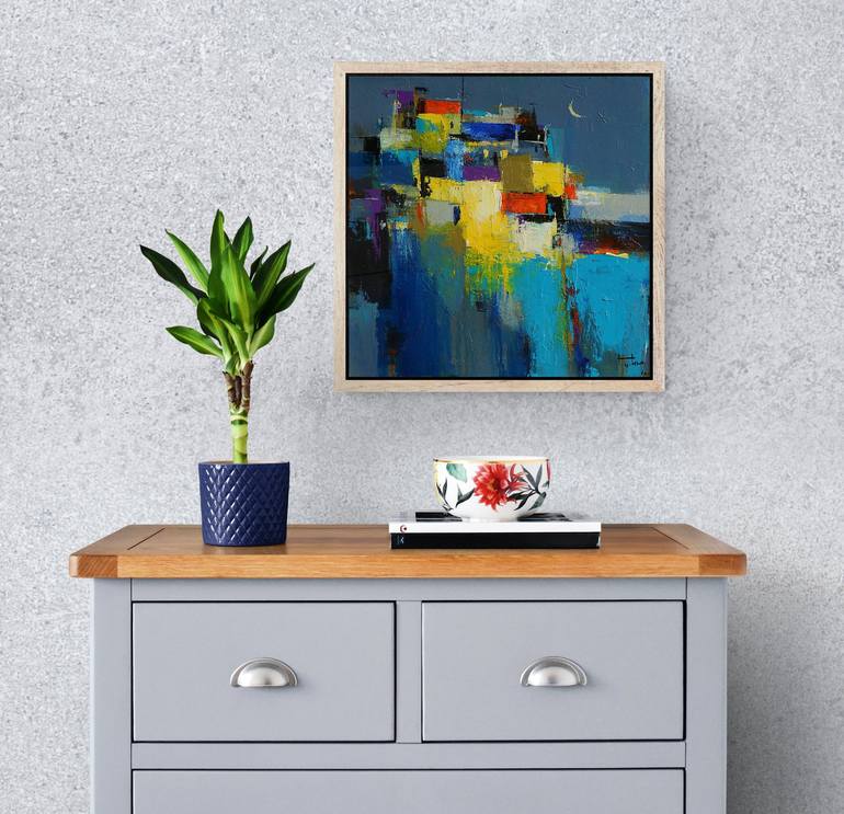 Original Abstract Painting by Anh Huy Tran