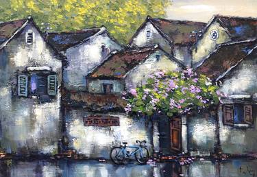 Original Impressionism Landscape Paintings by Anh Huy Tran