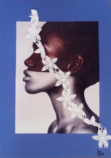 Saatchi Art Artist Hidden Face; Collage, “34q6qe4tert” #art