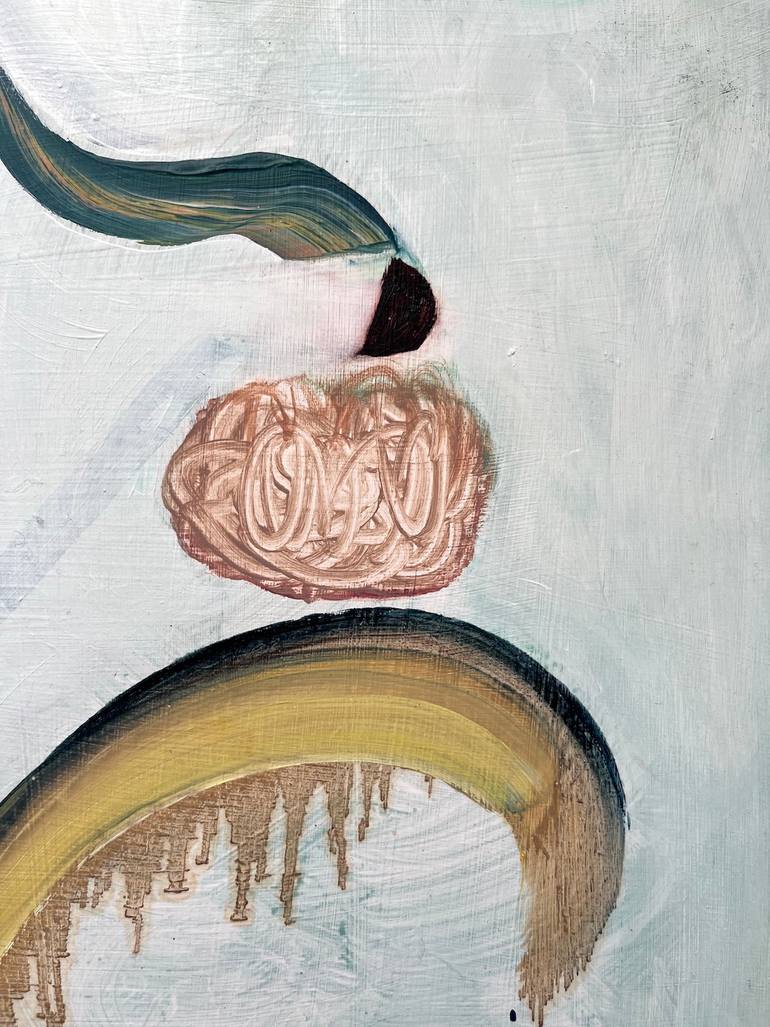 Original Modernism Abstract Painting by Justine Formentelli