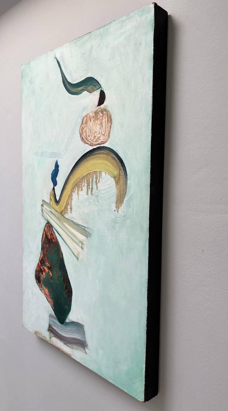 Original Modernism Abstract Painting by Justine Formentelli