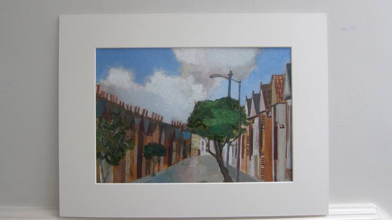 Original Abstract Landscape Painting by Justine Formentelli