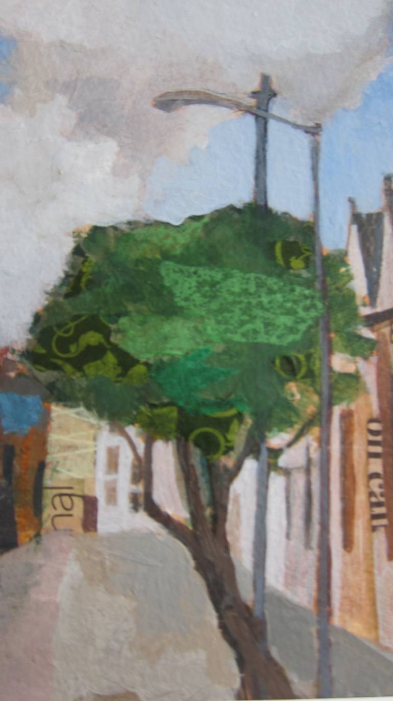 Original Abstract Landscape Painting by Justine Formentelli