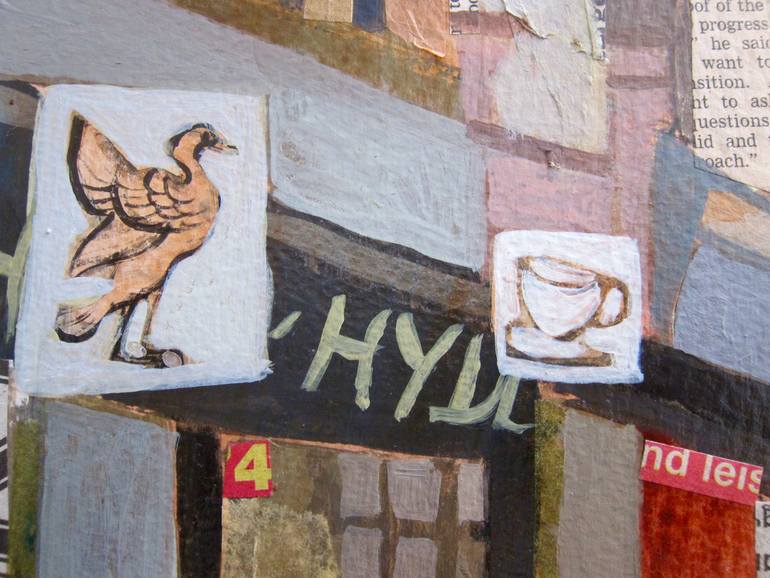 Original Figurative Cities Painting by Justine Formentelli