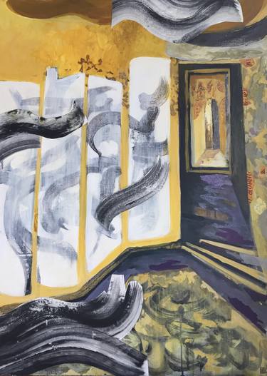 Print of Modern Interiors Paintings by Justine Formentelli