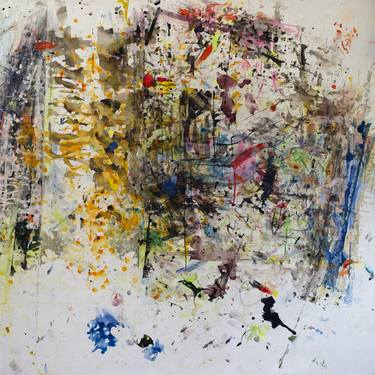 Print of Abstract Paintings by Fernando Gomez Balbontin