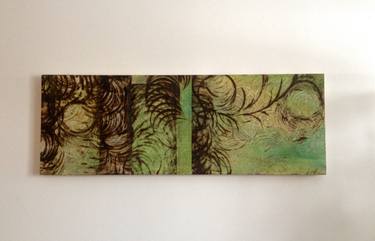 Original Abstract Expressionism Nature Paintings by Shahrzad Amin