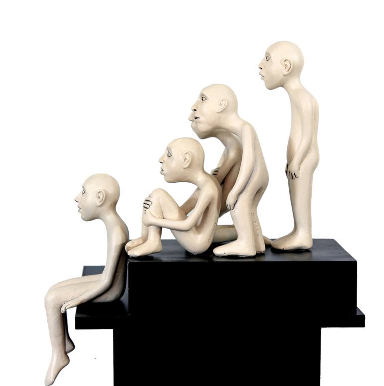 Original Figurative Abstract Sculpture by Shahrzad Amin