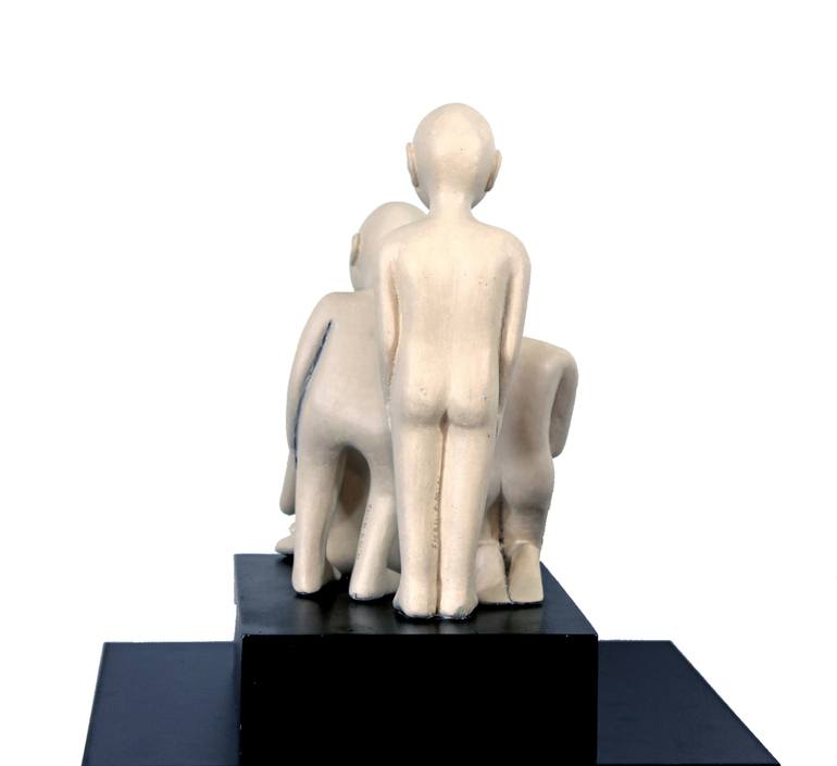 Original Figurative Abstract Sculpture by Shahrzad Amin