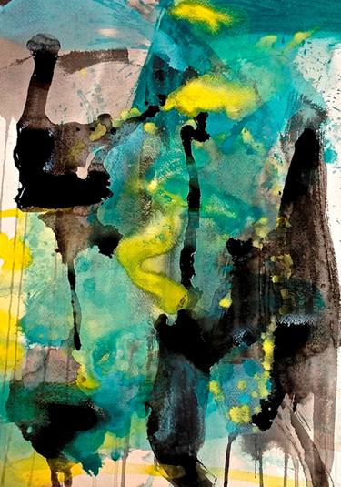 Original Abstract Painting by Cade Pemberton