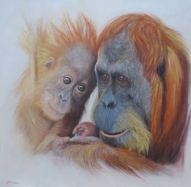 Original Realism Animal Paintings by Paula Wiegmink