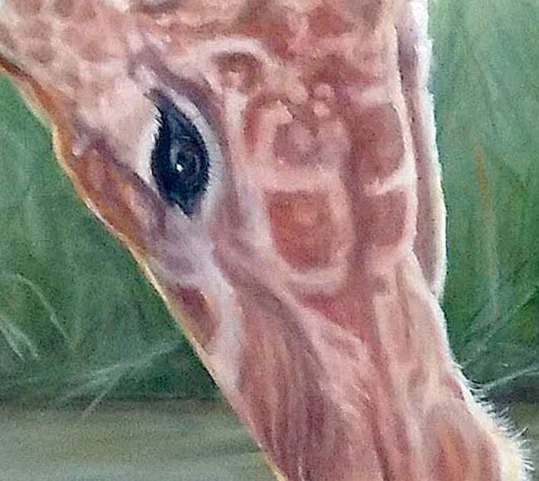Original Realism Wildlife Painting by Paula Wiegmink