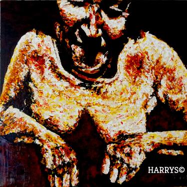 Original Expressionism Body Paintings by HARRYS HARRYS